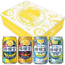 Amazon.co.jp: 檸檬堂 レモン チューハイ 4種 詰め合わせ ギフト